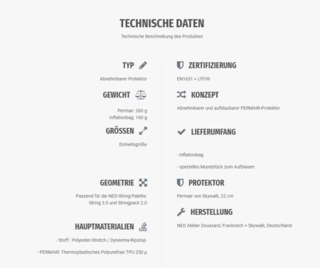 Neo_Rückenprotektor_Permair_Tech. Daten-2
