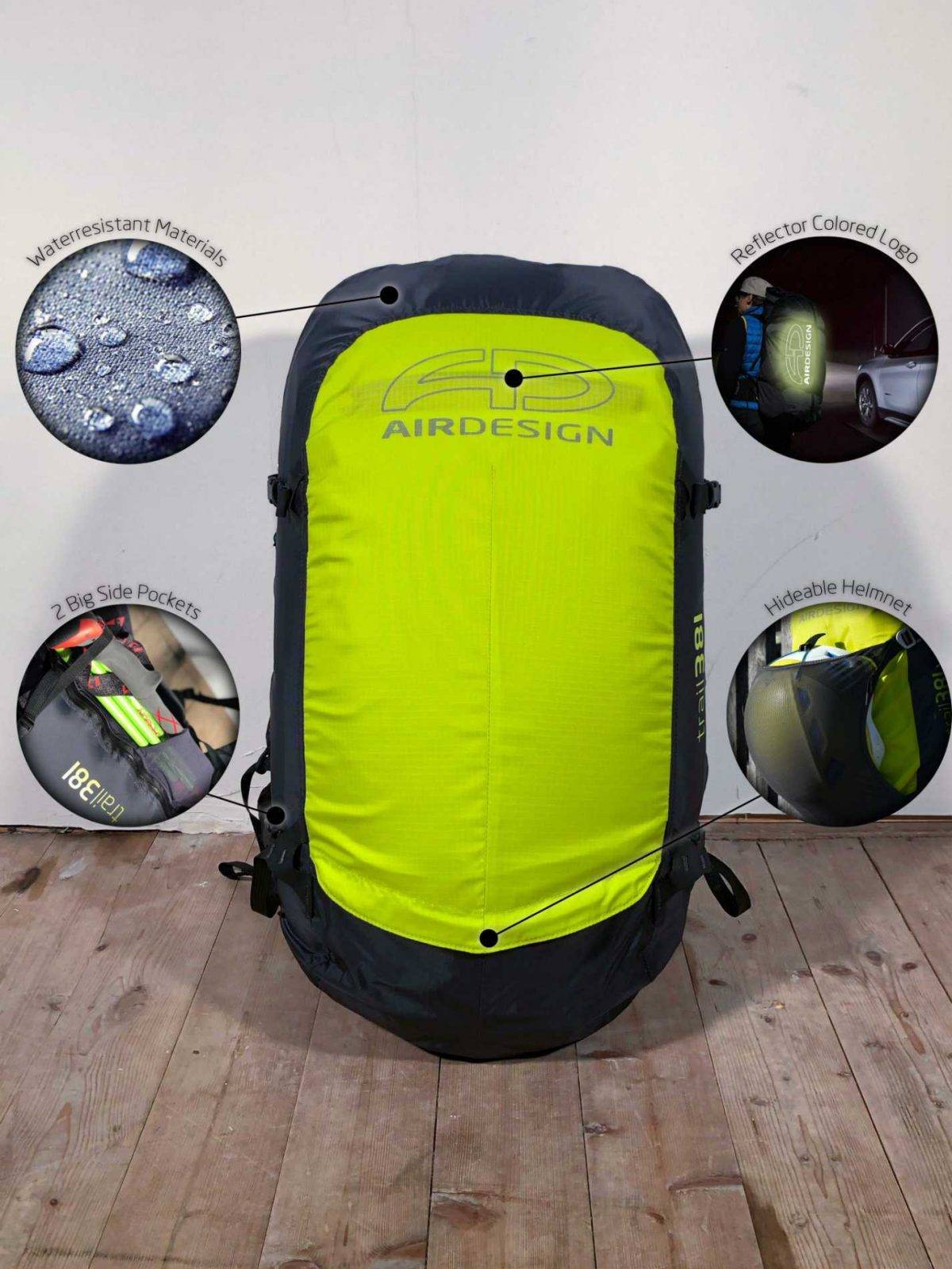 AirDesign Hike&Fly Light Trail-Rucksack – Bild 8