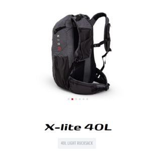 Gin X-Lite 40L Rucksack
