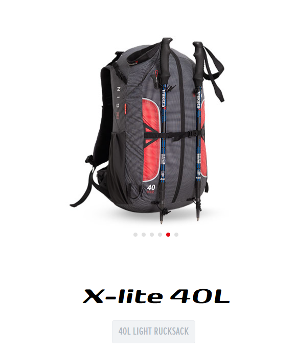 Gin X-Lite 40L Rucksack