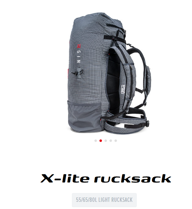 Gin X-Lite Rucksack – Bild 2