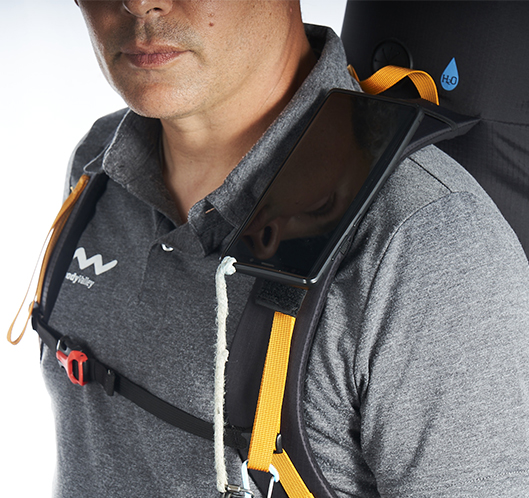 Woody Valley Rucksack mit Rolltop