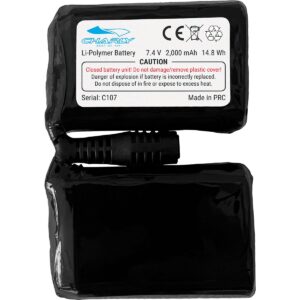 Charly Ersatz-Doppelbatterie 7.4V 2000mAh