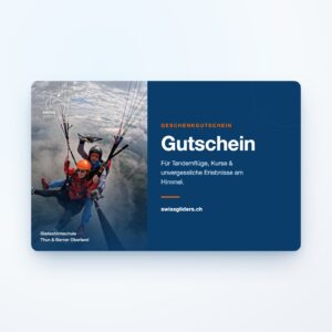 Gutschein Tandemflug