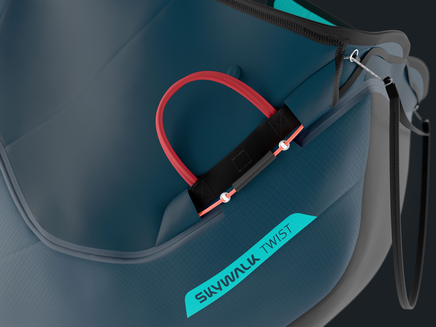 Skywalk Twist – Wendegurtzeug – Design Rettergriff