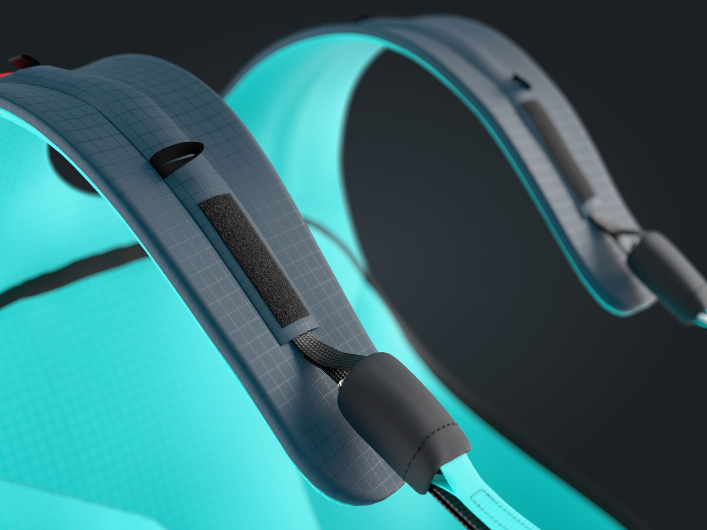 Skywalk Twist – Wendegurtzeug – Design Velcro