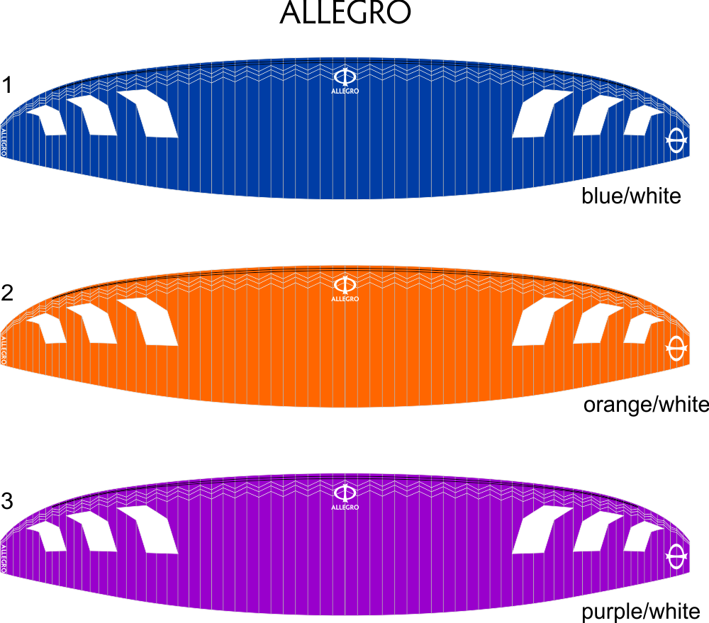Phi Allegro – Farben