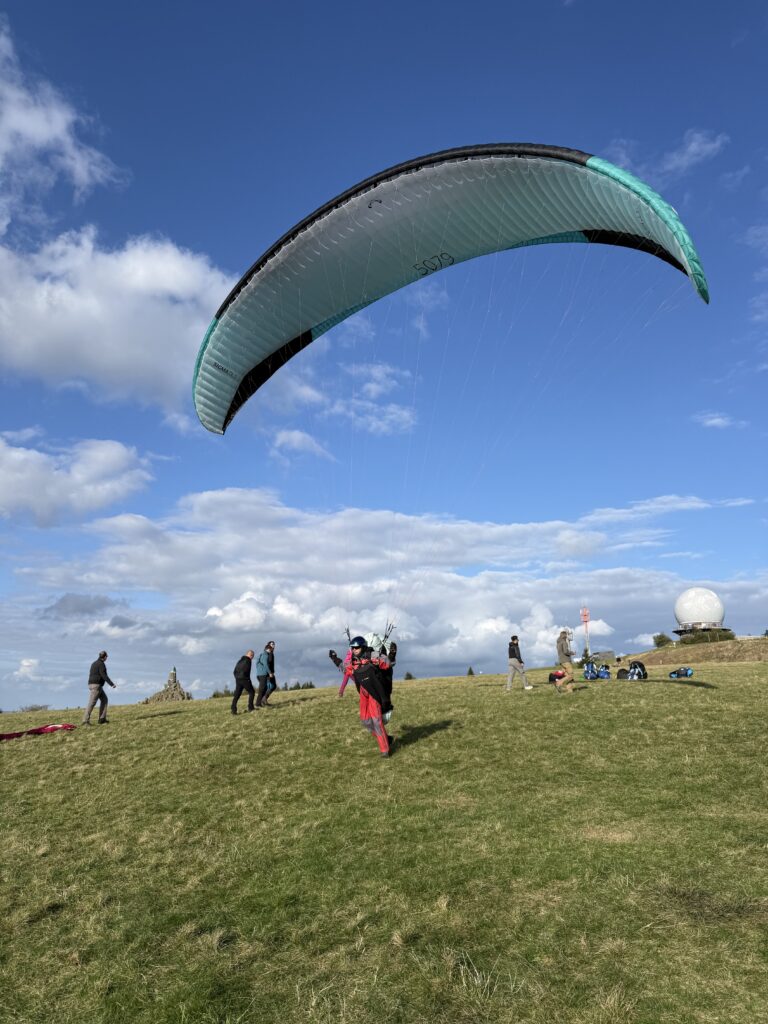 Swissgliders-Flugreise Dänemark: Zwischenstopp an der Wasserkuppe