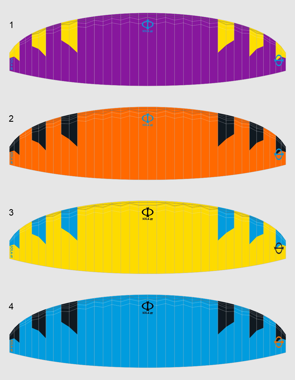 Phi Sola GT – Farben