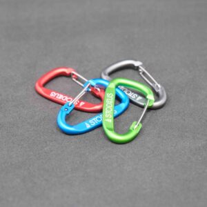 Stodeus Mini-Karabiner Clip'n'Bip (4er-Pack)