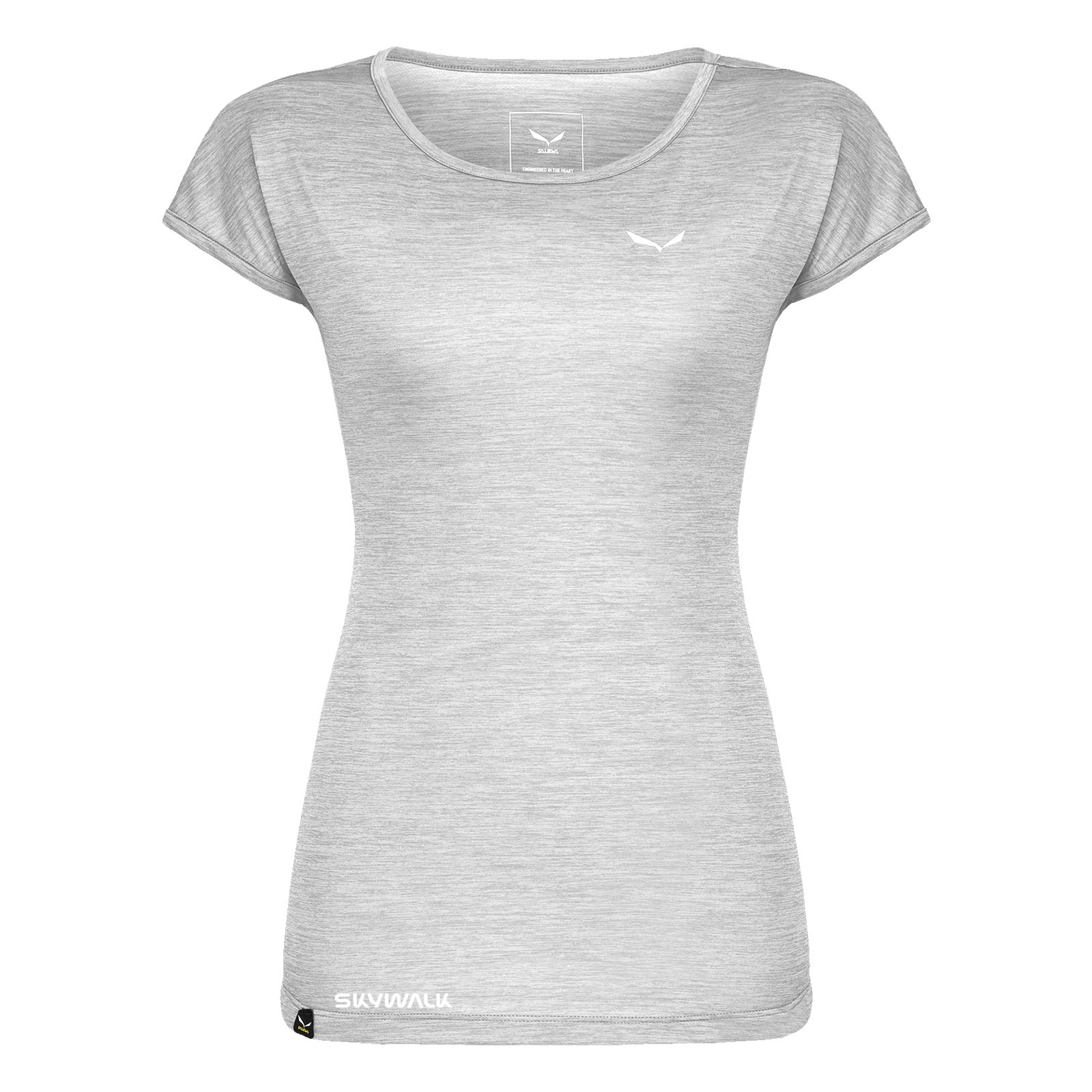 Skywalk Puez Melange Dry Shirt Women – White Melange