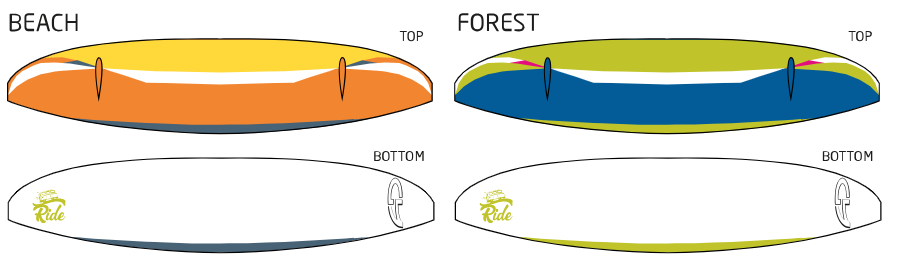 AirDesign Ride 4 – Farben