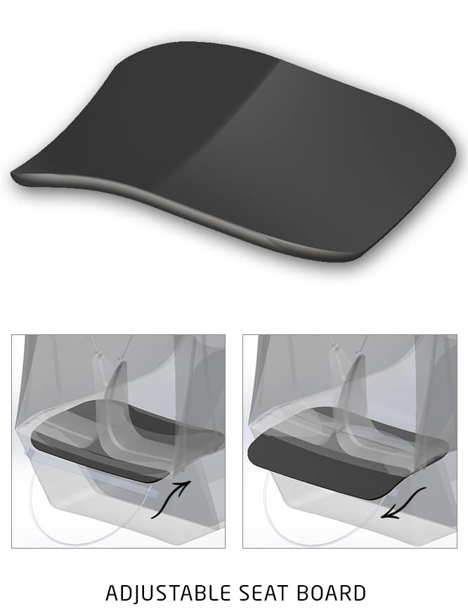 AirDesign Sitzbrett BoxR