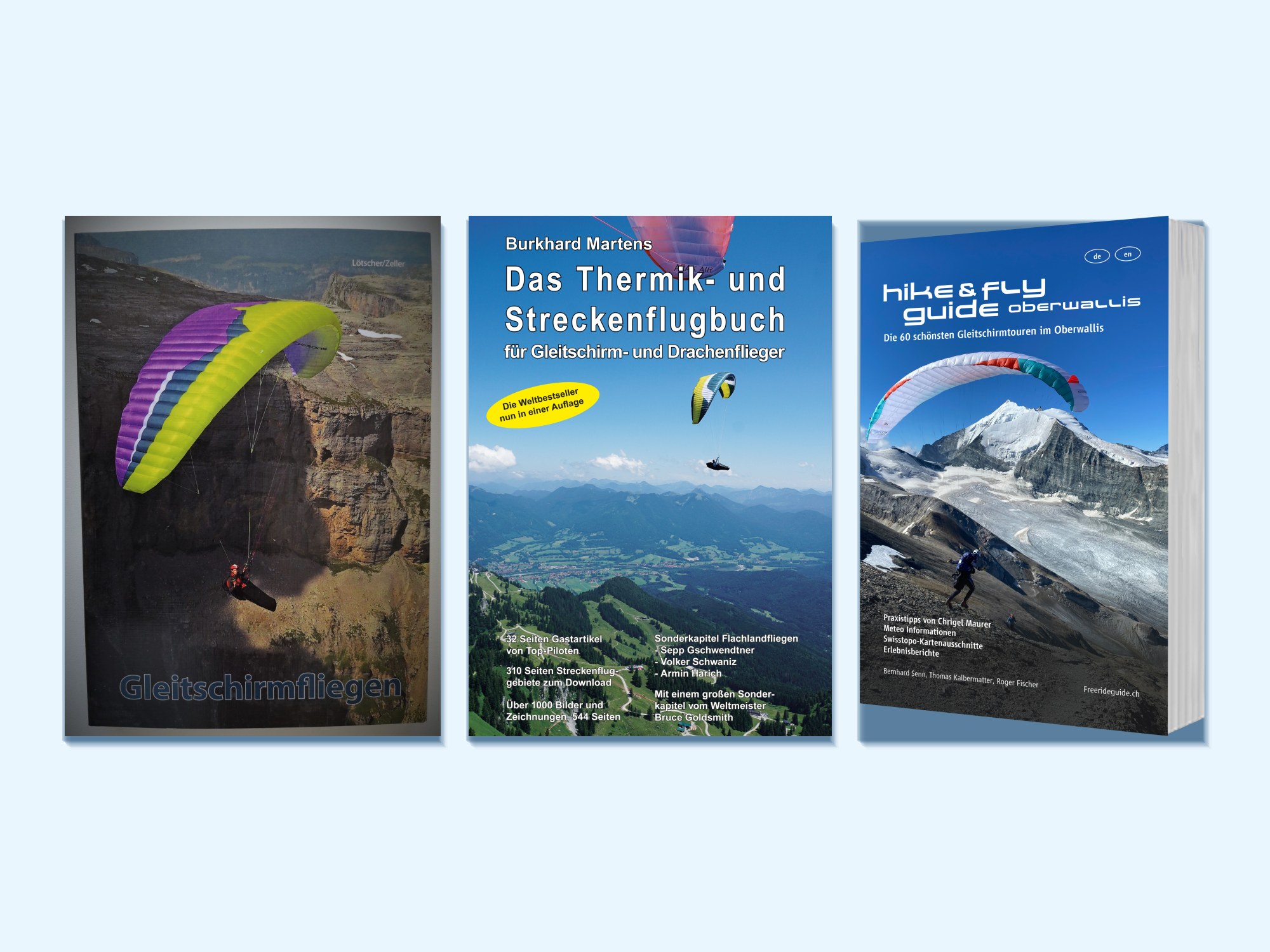 Gleitschirm Bücher
