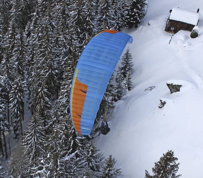 Niviuk Bi Skin 2 P im Flug