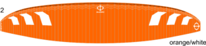 Phi Allegro – Design 2 – Orange/Weiss