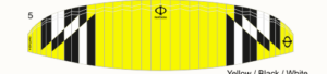 Phi Fantasia – Design CC01-5 – Gelb/Schwarz/Weiss