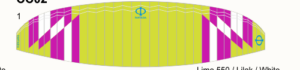 Phi Fantasia – Design CC02-1 – Lime/Lila/Weiss