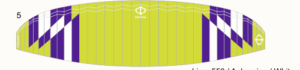 Phi Fantasia – Design CC02-5 – Lime/Aubergine/Weiss