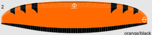 Phi Maestro 3 – Design 2 – Orange/Schwarz