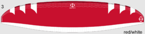 Phi Maestro 3 – Design 3 – Rot/Weiss