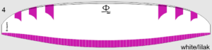 Phi Maestro 3 light (17–18) – Design 4 – Weiss/Lila