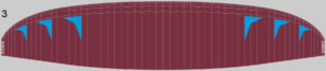 Phi Rondo – Design 3 – Bordeaux/Blau