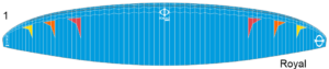 Phi Scala 2 – Design 1 – Royalblau