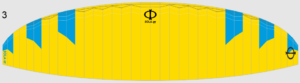 Phi Sola GT – Design 3 – Gelb/Blau