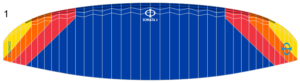 Phi Sonata 2 – Design 1 – Blau/Rot-Gelb
