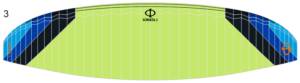 Phi Sonata 2 – Design 3 – Lime/Schwarz-Blau